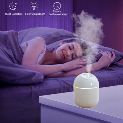 Air Humidifier Cool Mist Aroma Diffuser LED Night Light