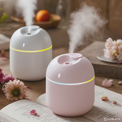 Air Humidifier Cool Mist Aroma Diffuser LED Night Light